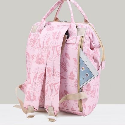 Pink Wavy Mummy bag