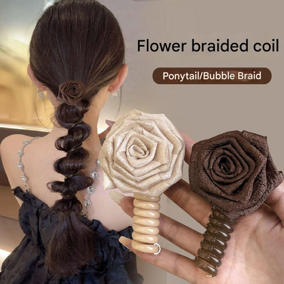 Rose Braided Coil