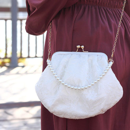 Vintage Pearl Mini Pouch