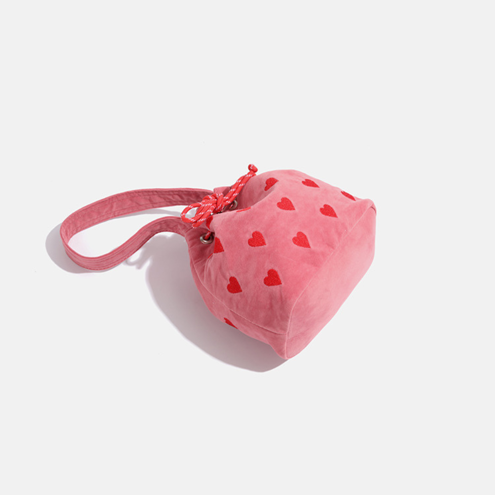 Hearty Drawstring handbag