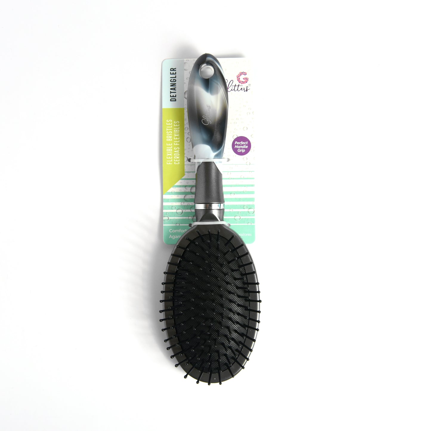 Oval Marble Paddle brush