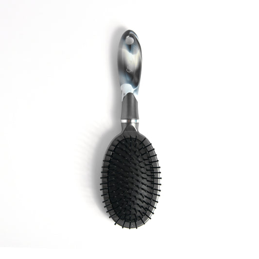 Oval Marble Paddle brush