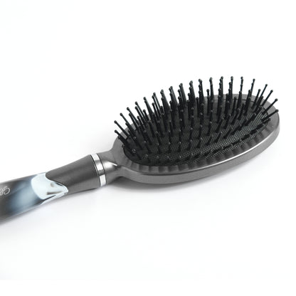 Oval Marble Paddle brush