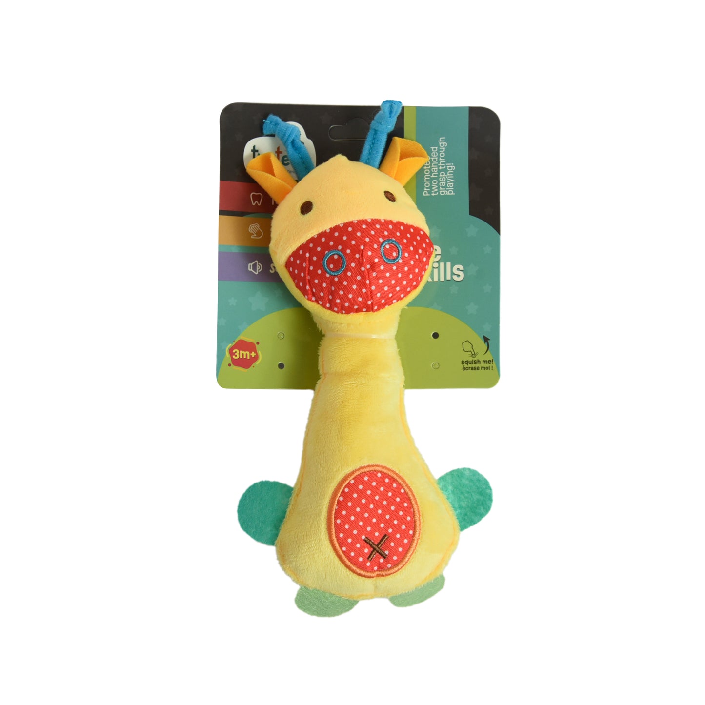 Giraffe Soft Rattle