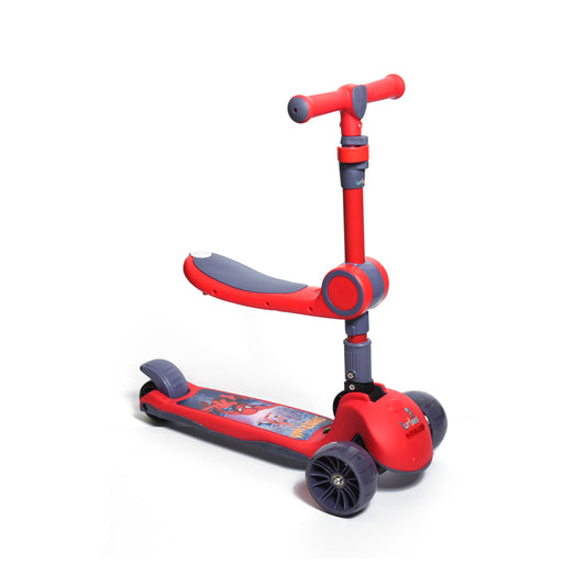 Red Foldable Seat Scooter