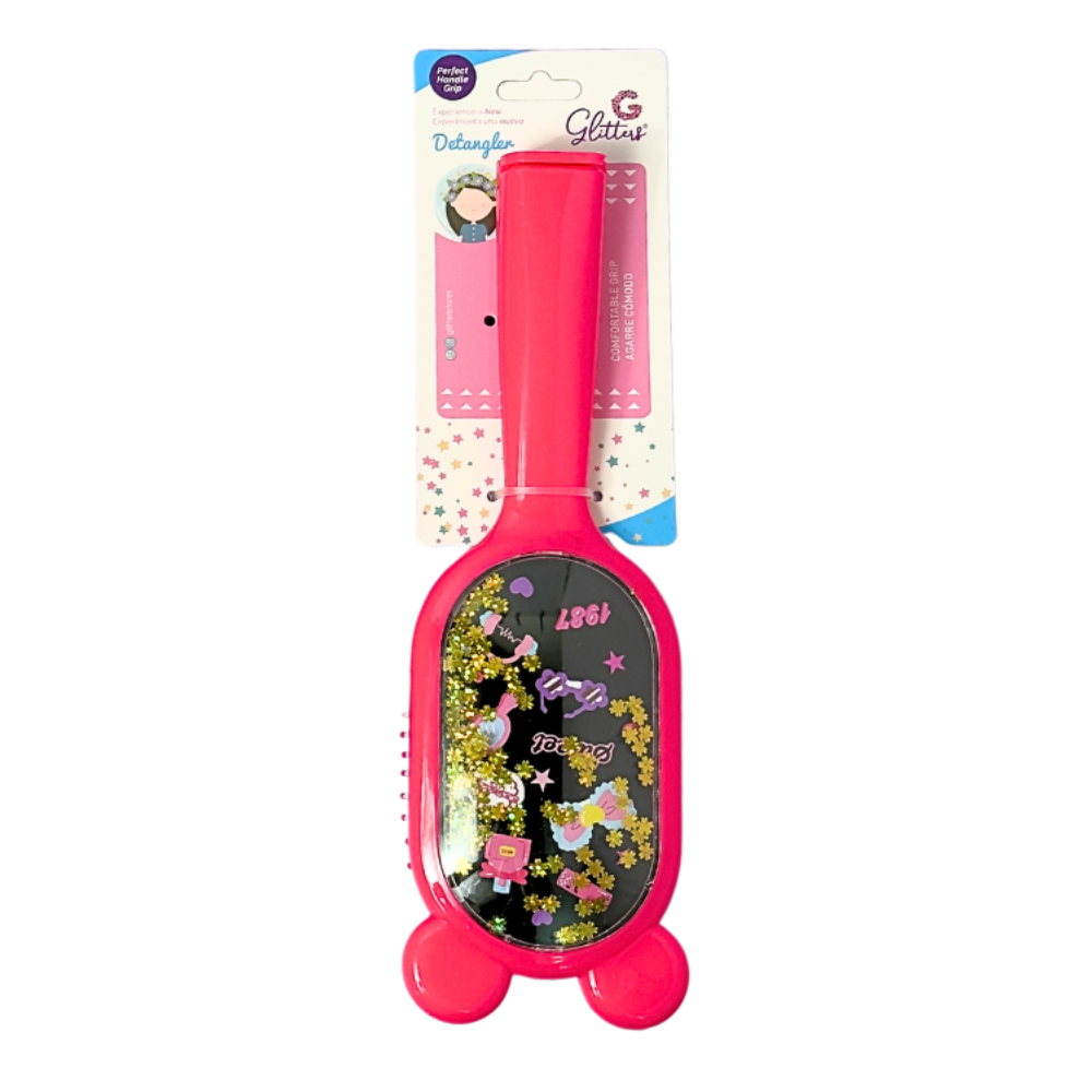 Bunny Sprinkle Hairbrush