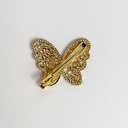 Gemhearted Butterfly Hairclip