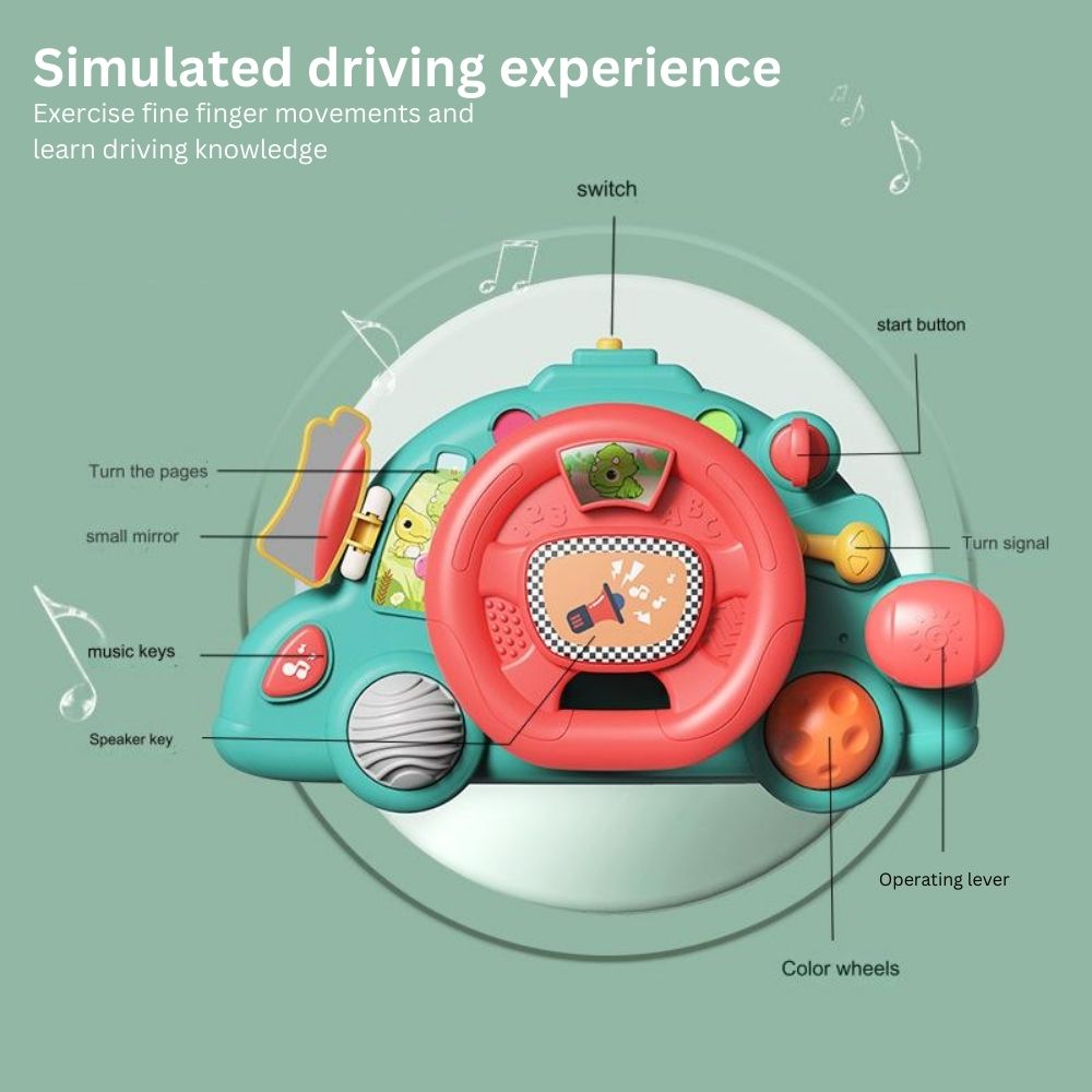 Jurassic Steering Wheel