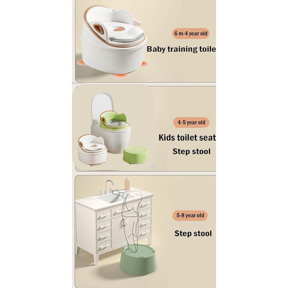 White 3-in-1 Potty Trainer