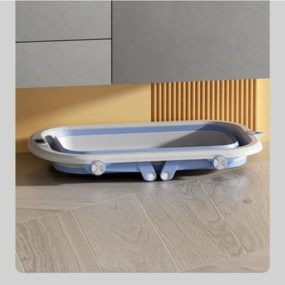 Blue Alphabet Foldable Bathtub