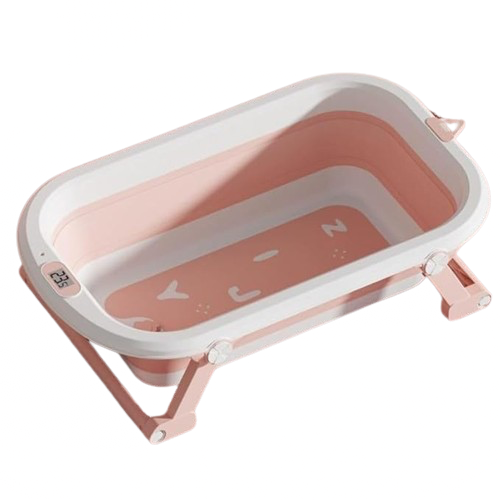 Pink Alphabet Foldable Bathtub