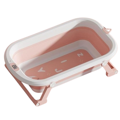 Pink Alphabet Foldable Bathtub