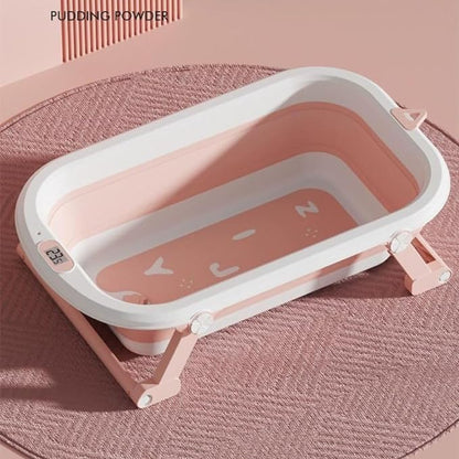 Pink Alphabet Foldable Bathtub