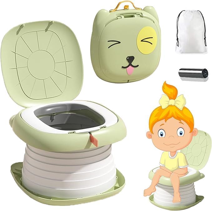 Pink 3-in-1 Portable Travel Potty