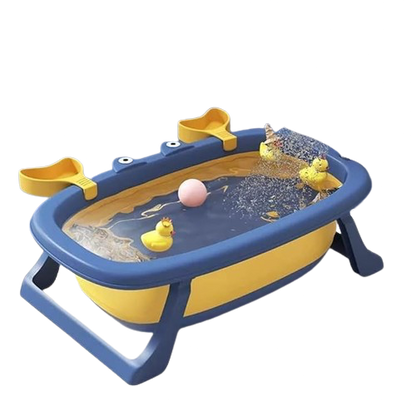 Blue Crab Foldable Bathtub