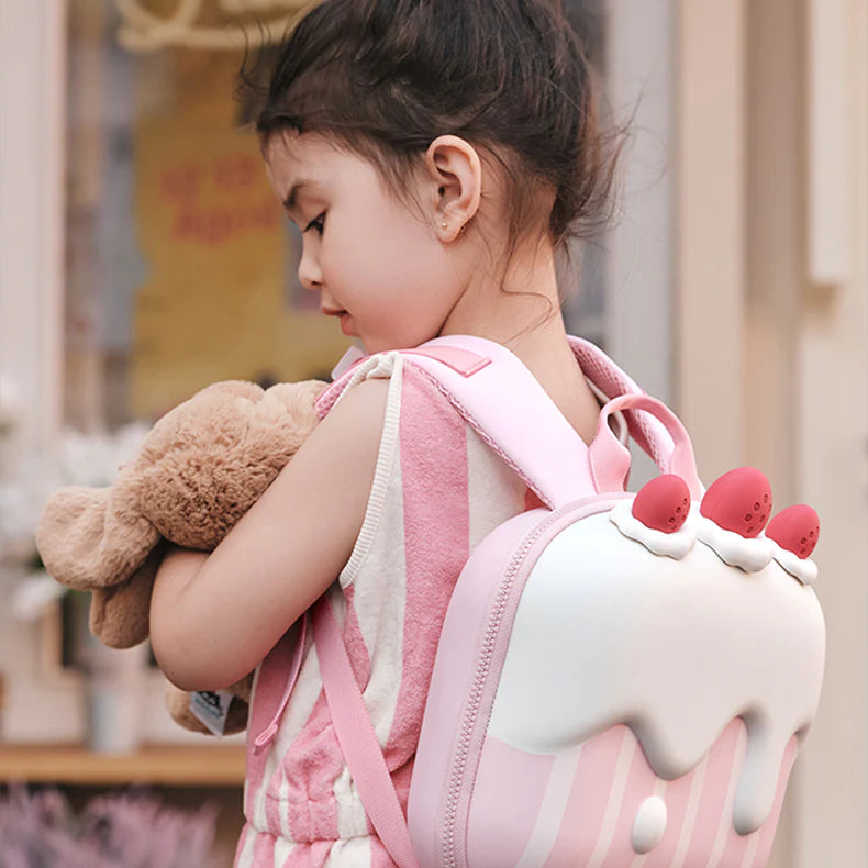 Cream Cake Hard Backpack