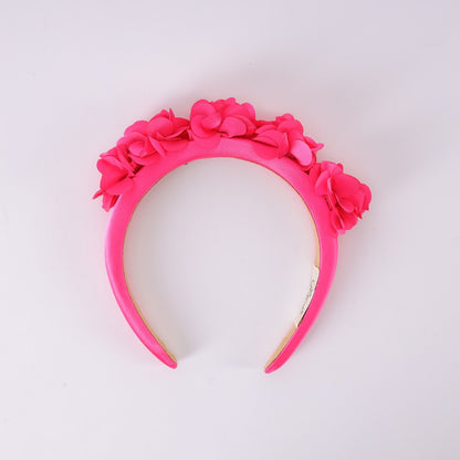 Pretty in Pink Flower Headband