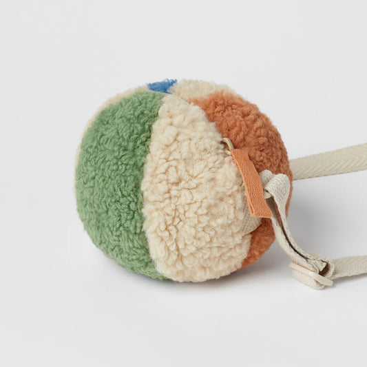 Furry Mini Crossbody Ball Bag