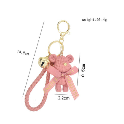 Bear Bell Keychain