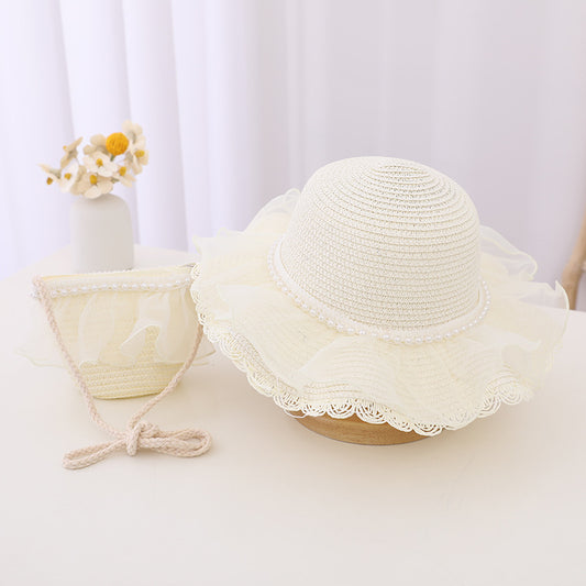 Net Straw Hat