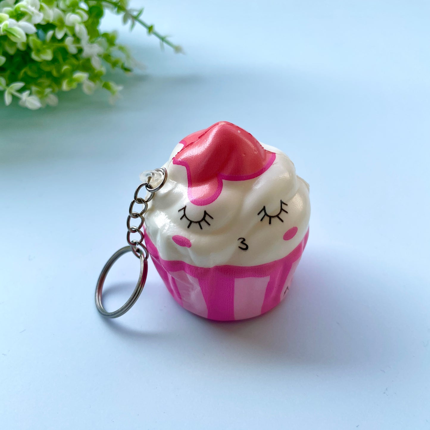 Cupcake Keychain