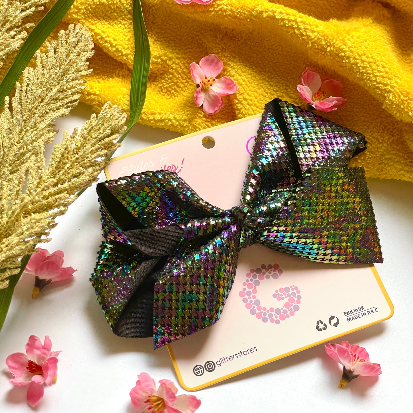 Retro Big Bow Clip