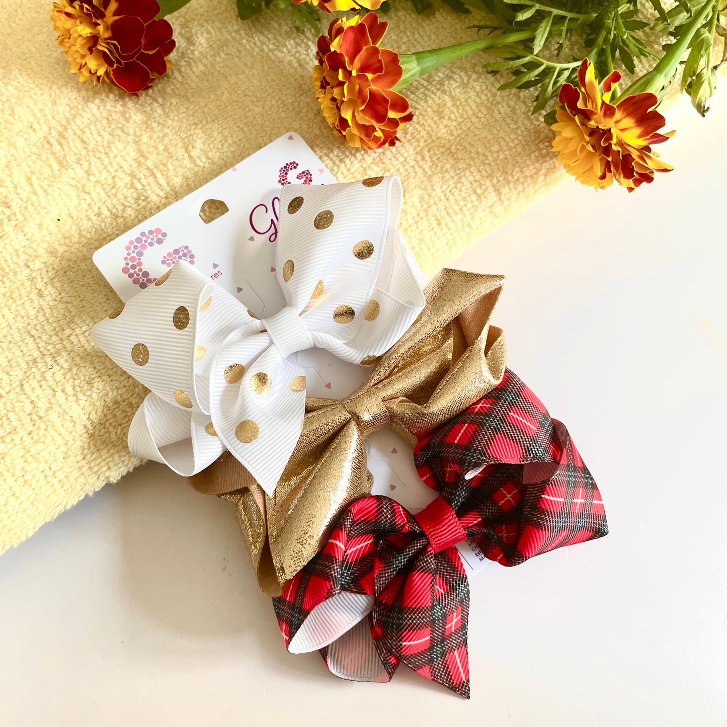 Gift Wrap Bow Trio