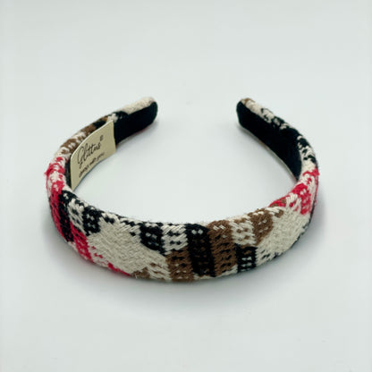 Embroidered Wool Hairband