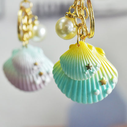 Sea Shell Keychain