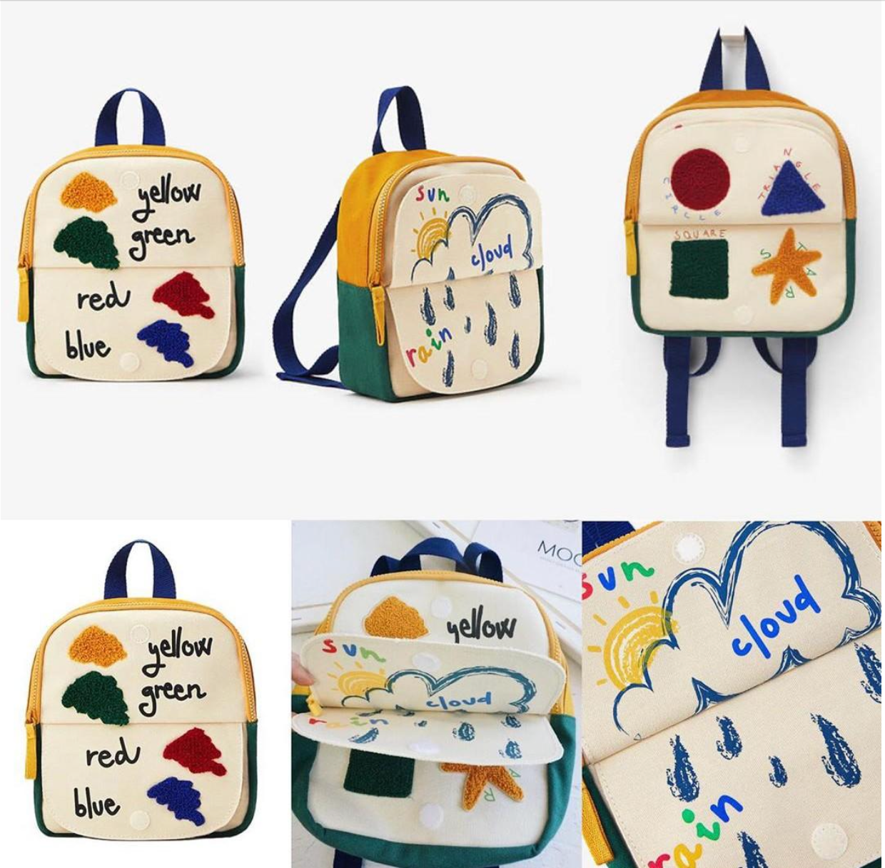 Book flap kids Backpack – glittersstores